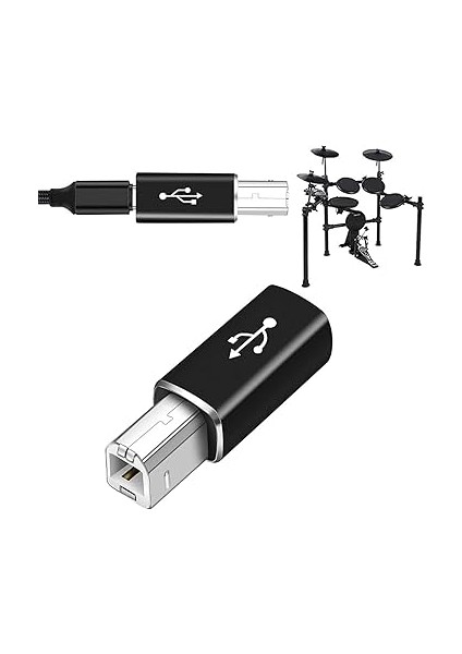 C To USB B Midi Klavye Yazıcı Printer Çevirici Dönüştürücü Adaptör fiyatları