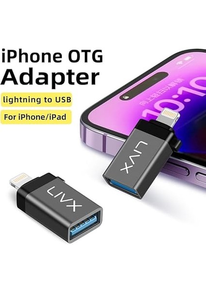 Lightning To USB 3.0 Otg Çevirici Adaptör Siyah Otglgm fiyatları