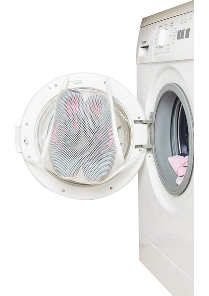 Çamaşır Makinesi Kapağa Bağlamalı Ayakkabı Yıkama Filesi