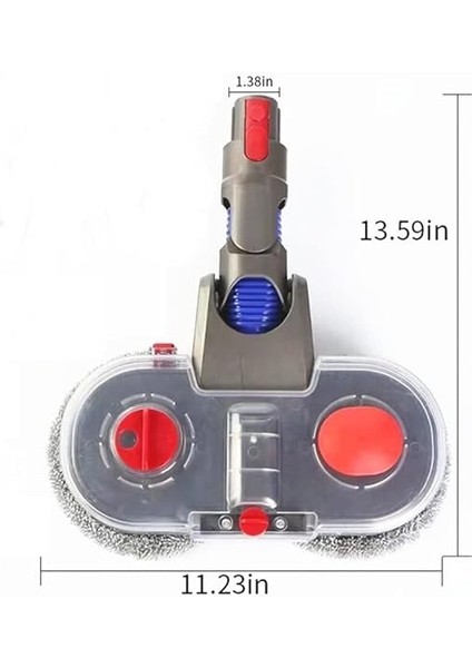 V7 V8 V10 V11 V15 ile Uyumlu Hubsan Vakumlu Su Deposu ve Paspas Aparatı (Damlatmalı) fiyatları