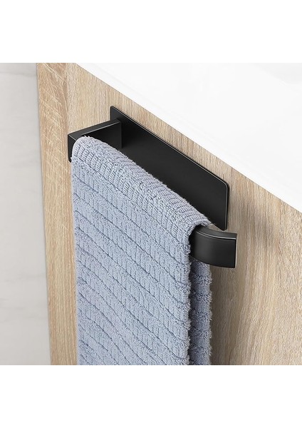 Havlu Askısı, Delmeden 304 Paslanmaz Çelik, Kendinden Yapışkanlı Havlu Askısı, Banyo, El Havlusu Tutucu, Duvar Banyo Havlusu Askısı
