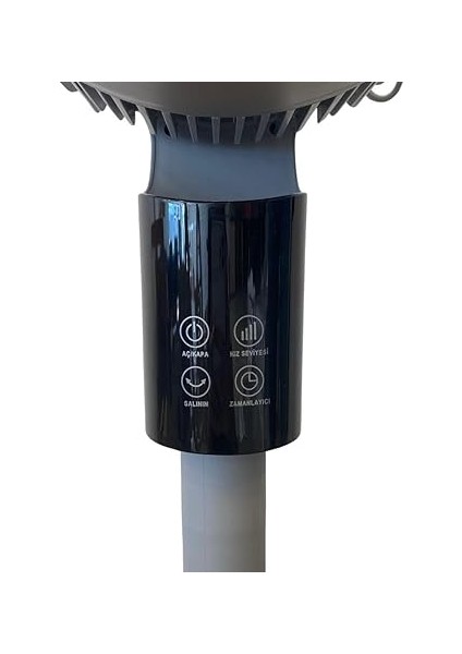 Vals Baleno SF8BAAC 3D Ayaklı Vantilatör - Platinum Gray indirimleri