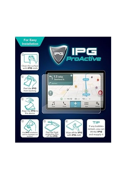 Chery 2024 Tiggo 7-8 Pro Max 24.6 Bilgi Eğlence Ekranı Için (Tek Parça) 9h Nano Proactive Ekran Koruyucu, Duyarlı Dokunmatik Hassasiyet, Darbeye Dayanıklı fırsatları