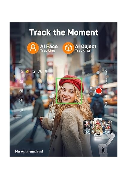 Isteady V3 Gimbal Akıllı Telefon, Yükseltilmiş 3 Eksenli Gimbal Stabilizatör, Manyetik Aı Izleyici, Çıkarılabilir Kontrolör, Entegre Genişletilmiş Direk ve Tripod, Canlı Akış Için Katlanabilir fiyatları