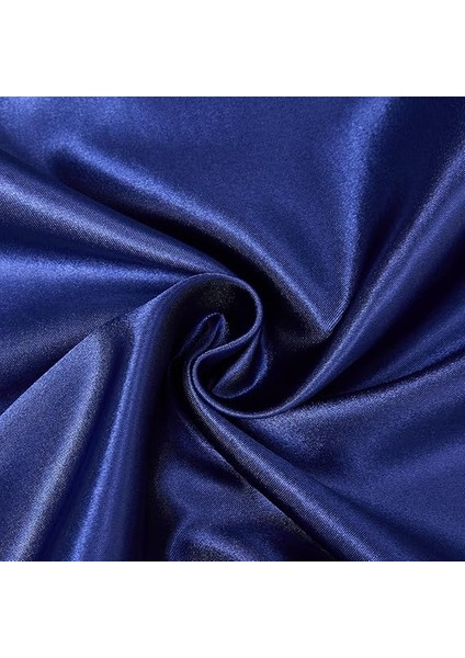 Saten Lastikli Çarşaf 160 x 200 cm Mavi Ipek Parlak Lastikli Çarşaf, Yüksek Kaliteli Saten Deluxe Çarşaf, 30 Cm'ye Kadar Yataklar Için Uygundur indirimleri