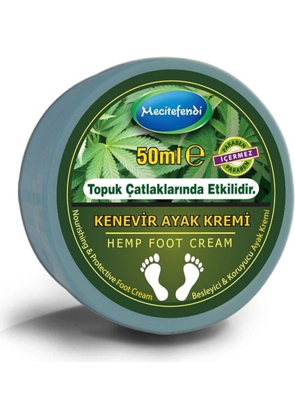 Kenevir Ayak Kremi, 50 ml