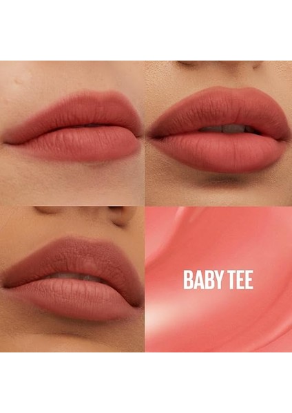 New York Super Stay Teddy Tint Uzun Süre Kalıcı Likit Mat Tint 25 Baby Tee fırsatları
