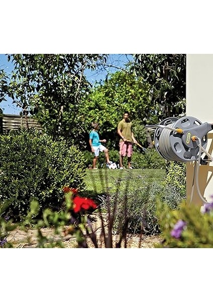 2477H Duvarda ve Yerde Kullanılabilen 50 M Hortumlu 60 M Kapasiteli Hortum Toplama Sarma Makara Seti fiyatları