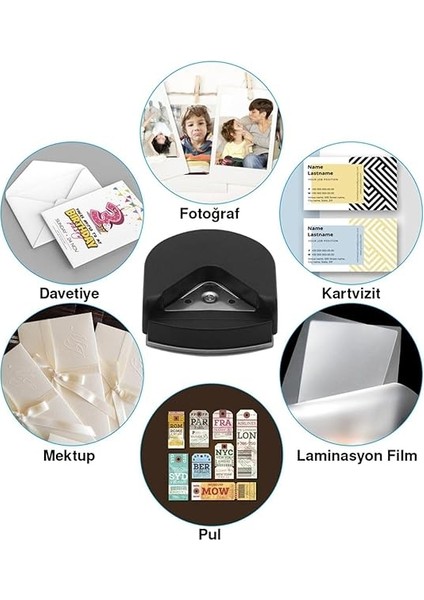 Köşe Kesme Aleti Kağıt Köşe Yuvarlama Aparatı fiyatları