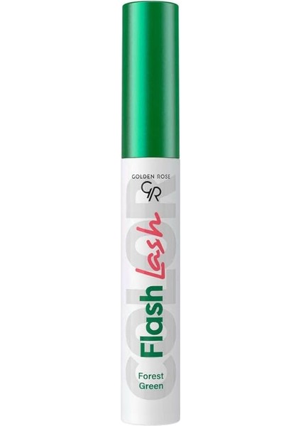 Rose Flash Lash Colered Mascara No: 02 Forest Green - Renkli Maskara
