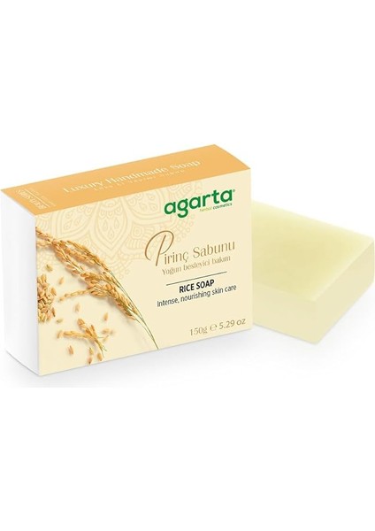 Doğal El Yapımı Cilt Beyazlatıcı Pirinç Sabunu 150 gr