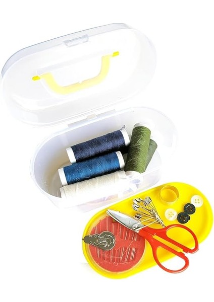 Multifonksiyonel Seyahat Iğne Iplik Seti Makara Dikiş Iplik Seti modelleri