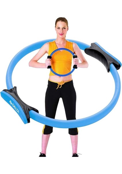 Dura-Strong Pilates Çemberi,mavi,38 cm