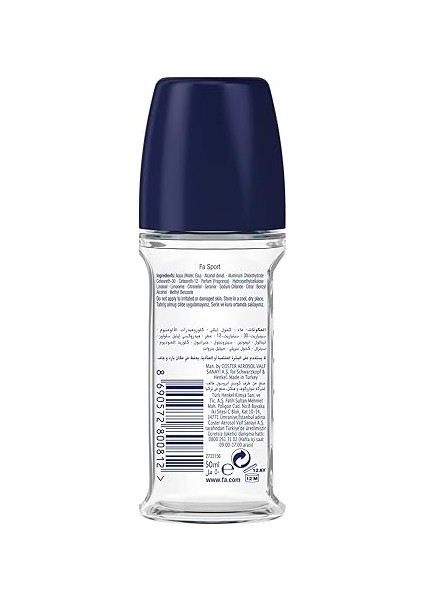 Sport Erkek Roll-On 50 ml Turunçgil Aromalı 1 Adet modelleri