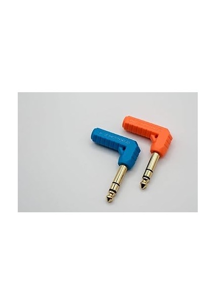 Techtools Chroma Jacks (Blue) | 6.3mm Erkek - 3.5mm Dişi Stereo Kulaklık Ses Adaptörü | Çeviricisi modelleri