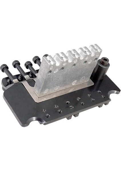 6 Dize Çift Rulo Tailpiece Eyer Tremolo Köprü Sistemi Elektro Gitar Değiştirme Için fiyatları