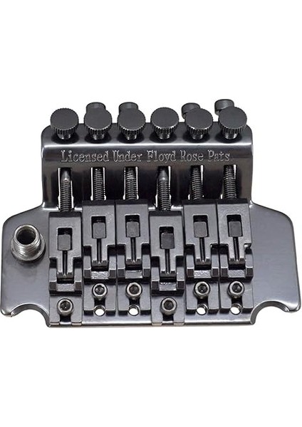 6 Dize Çift Rulo Tailpiece Eyer Tremolo Köprü Sistemi Elektro Gitar Değiştirme Için fırsatları