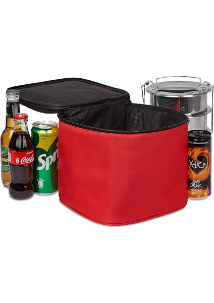 Sıcak Soğuk Tutucu Yemek Taşıma ve Beslenme Çantası Kırmızı modelleri