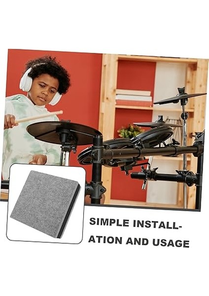 Hoparlör Köpük Pedleri Stüdyo Monitör Sabitleyici 20X20X5.2CM Gelişmiş Ses Için Yalıtım modelleri