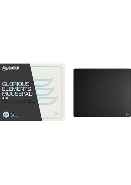 Pc Gaming Race Elements Air Mousepad - Xl Sert ve Ultra Ince Polikarbonat Esnek Yüzey Büyük Oyun Mouse Pad 15"X17" Genişletilmiş Sert Fare Altlığı (Helios) (Glo-Mp-Elem-Aır)… modelleri