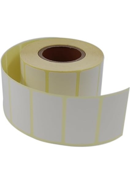 Etiketler , Hazır Al Hızlı Al Eko Termal Etiket 45MM x 25MM Ruloda 1000 Adet 40MM Kuka Çapında Direk Termal Transfer Etiketi modelleri