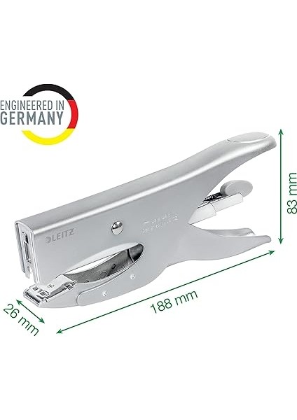 Pens Tipi Zımba, Mat Metal, 40 Sayfa Kapasiteli, 55490081 indirimleri