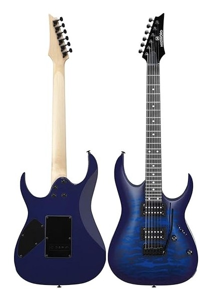 Grade-St Blue Rosewood Klavye Hh Yüksek Kaliteli Elektro Gitar fırsatları