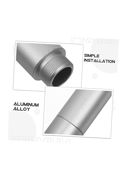 1set Mikrofon Standı Uzatma Çubuğu Seti Masa Mikrofonu Standı Için Dayanıklı Alüminyum Uzatma Polosu ile Esnek Kullanım ve Kolay Kurulum Canlı Yayın ve Kayıt Için fırsatları