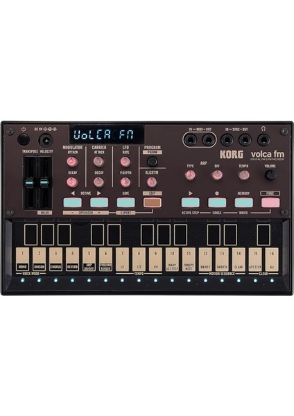 - Volca Fm2 - Compact 6 Voice Digital Fm Synthesizer And Sequencer