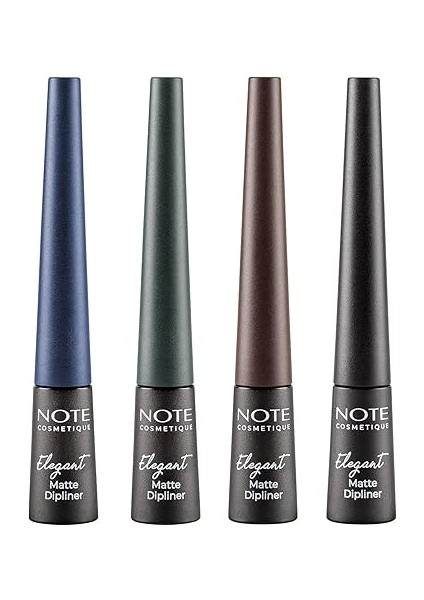 Elegant Matte Dipliner Waterproof Mavi, 03 Navy Blue fırsatları