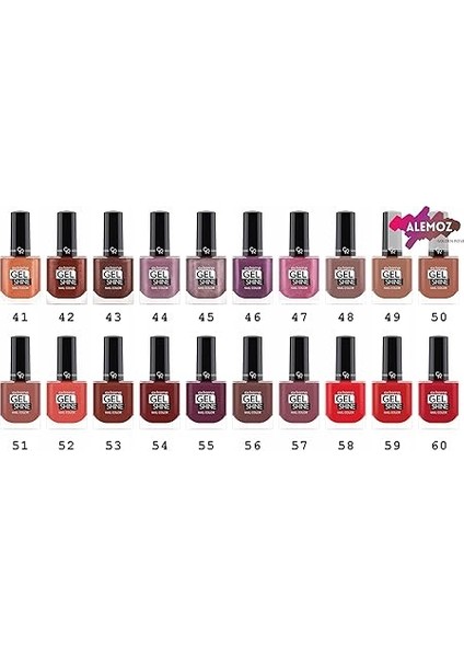 Rose Extreme Gel Shine Nail Color Oje No: 21 indirimleri