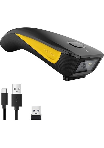 C750 Kablosuz Barkod Okuyucu Bluetooth Uyumlu, Küçük Cep USB 1d 2d Envanter Için Qr Kod Tarayıcı, Tablet iPhone iPad Android Ios Pc Pos Için Barkod Görüntü Okuyucu