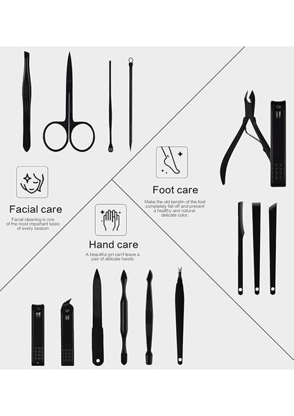 Manikür ve Pedikür Seti (Kırmızı) fiyatları