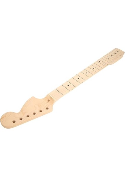 22 Fret Akçaağaç Gitar Boyun Klavye St Elect Gitar Yedek - Sağ Elle, Ayarlanabilir Kafes Çubuk, Siyah Nokta Konum Işaretleri fiyatları