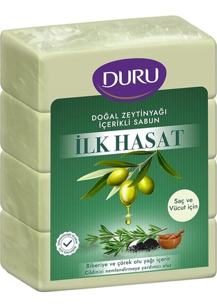 Ilk Hasat Doğal Zeytinyağı Içerikli Sabun 4 × 150 gr