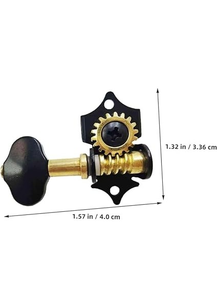 Gear Ratio Machine Heads For String Ukuleles Guitars And Basses Stable Tuning And Enhanced Bass Sound fiyatları