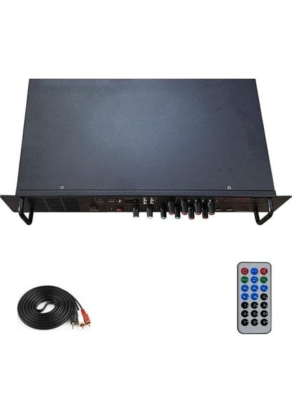 Merz HB-4400 Mixer Amfi 4 Bölgeli 4 Çıkışlı Anfi Zonlu 4X100W Bluetooth USB modelleri