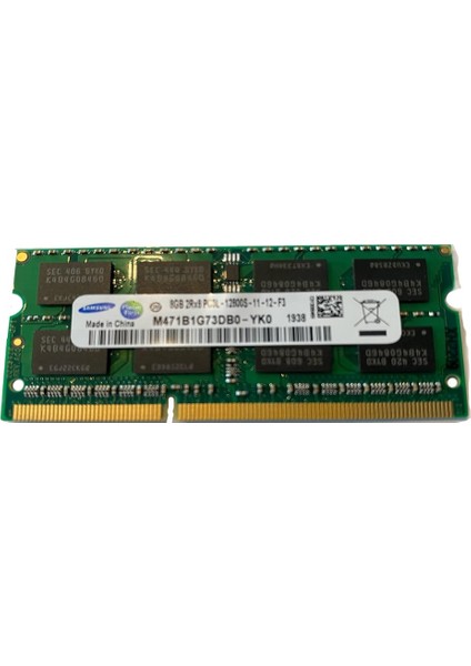 8gb PC3L-12800S Ddr3 1600 Mhz 1,35 V Sodımm Ram Laptop Bellek Bellek fiyatları