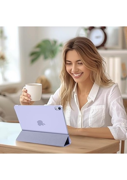 iPad Air 13 Inç M3/m2 2025/2024 Kılıf (Model: A3268 A3269 A2898 A2899 A2900), iPad Air 13 Inç 2025 Araba Uyandırma/uyku-Mor fırsatları