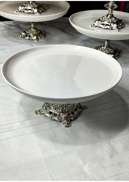 Seçkinev Bergamo Porselen Oval Kırık Beyaz(Krem) 6 Parça Masa Sunum Seti modelleri