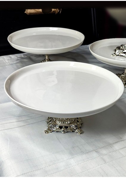 Seçkinev Bergamo Porselen Oval Kırık Beyaz(Krem) 6 Parça Masa Sunum Seti fırsatları