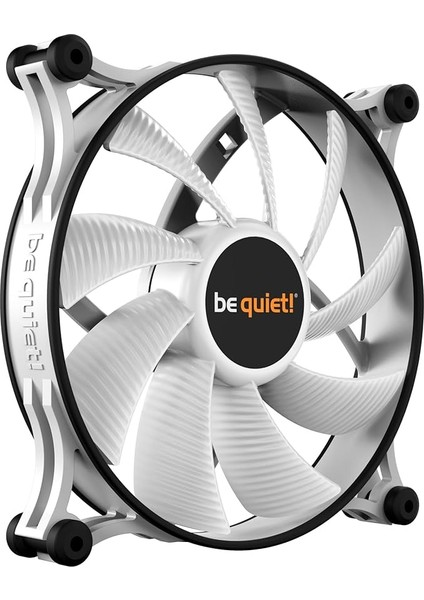 Quiet! Shadow Wings 2 140 mm Pwm White Fan, Yüksek Maksimum Hız, Düşük Minimum Devir Sayısı, Optimize Edilmiş Fan Çerçevesi, Olağanüstü Yüksek Hava Basıncı, Sessiz Çalışma, Rifle Rulman, BL091