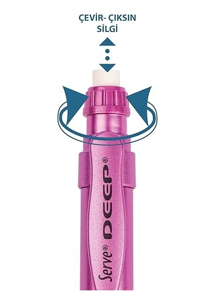 Deep Mek. Kursun Klm 07MM Met Prenses Pembe fiyatları