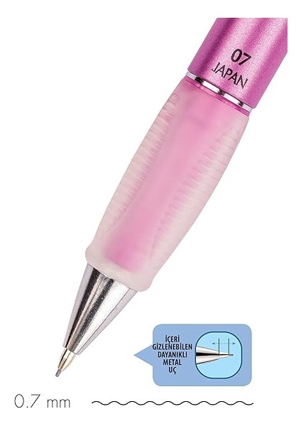 Deep Mek. Kursun Klm 07MM Met Prenses Pembe modelleri