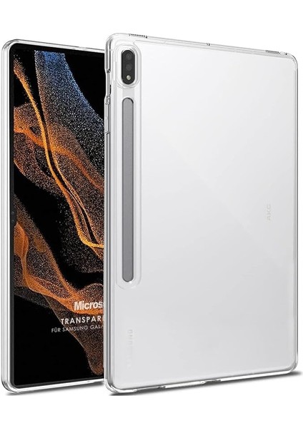 Samsung Galaxy Tab S10 Ultra X920 Kılıf Transparent Soft Şeffaf [galaxy Tab S10 Ultra X920 ile Uyumlu Kılıf - Şeffaf]