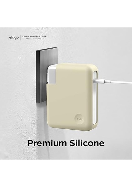 MacBook Şarj Cihazı Kılıfı MacBook 140W Usb-C Güç Adaptörü, MacBook Pro 16" M4 [A3403] / [A3186] - 2024, M3 [A2991] / M2 [A2780] - 2023, M1 [A2485] - 2021 (Klasik Beyaz) fiyatları