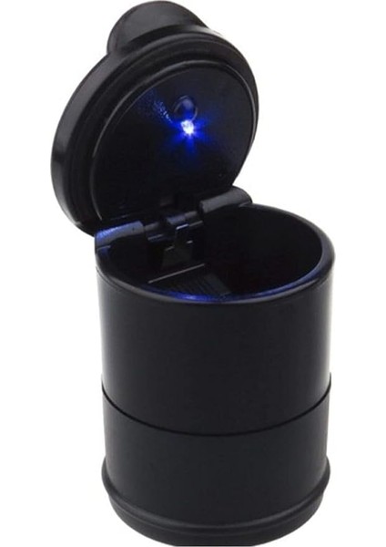 2024 Araç Içi Küllük, LED Işıklı Kokusuz Kapaklı Oto Kül Tablası Araba Küllüğü