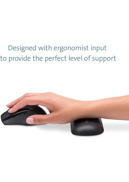 K52802WW Ergosoft Bilek Desteği (Standart Fareler Için, Lazer ve Optik Fare ile Uyumlu (152 x 72,9 x 18 Mm) Siyah fırsatları