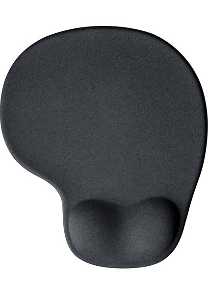 Ergonomik Bilek Destekli Mouse Pad – Kaymaz Taban, Yumuşak ve Konforlu Bilek Desteği, Uzun Süreli Kullanım Için Rahat Fare Altlığı, Siyah