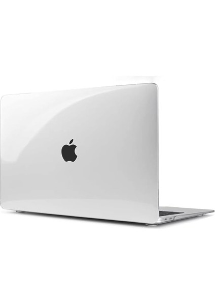 MacBook Air 13.6 2022 M2 A2681 Ince Sararmayan Şeffaf MacBook Crystal Ishield Kapak Sert Kabuk Koruma Kılıfı